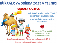 Tříkrálová sbírka - 4. ledna 2025