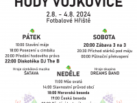 Vavřinecké hody - 2.–4. srpna 2024 (Vojkovice)