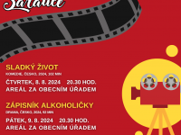Letní filmový festival 8.–10. srpna 2024 (Šaratice)