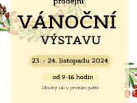 Vánoční výstava - 23. a 24. listopadu 2024 (Bučovice)