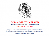 Výstava betlémů - 30. listopadu – 1. prosince 2024 (Těšany)